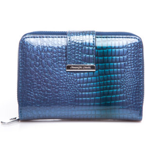 niebieski średni portfel damski Jennifer Jones