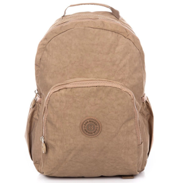 pojemny plecak beżowy materiałowy Bag Street