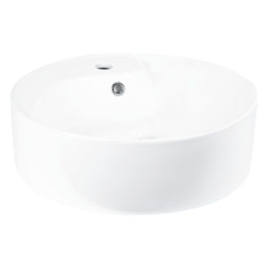 Umywalka nablatowa KR-09 (biały połysk)