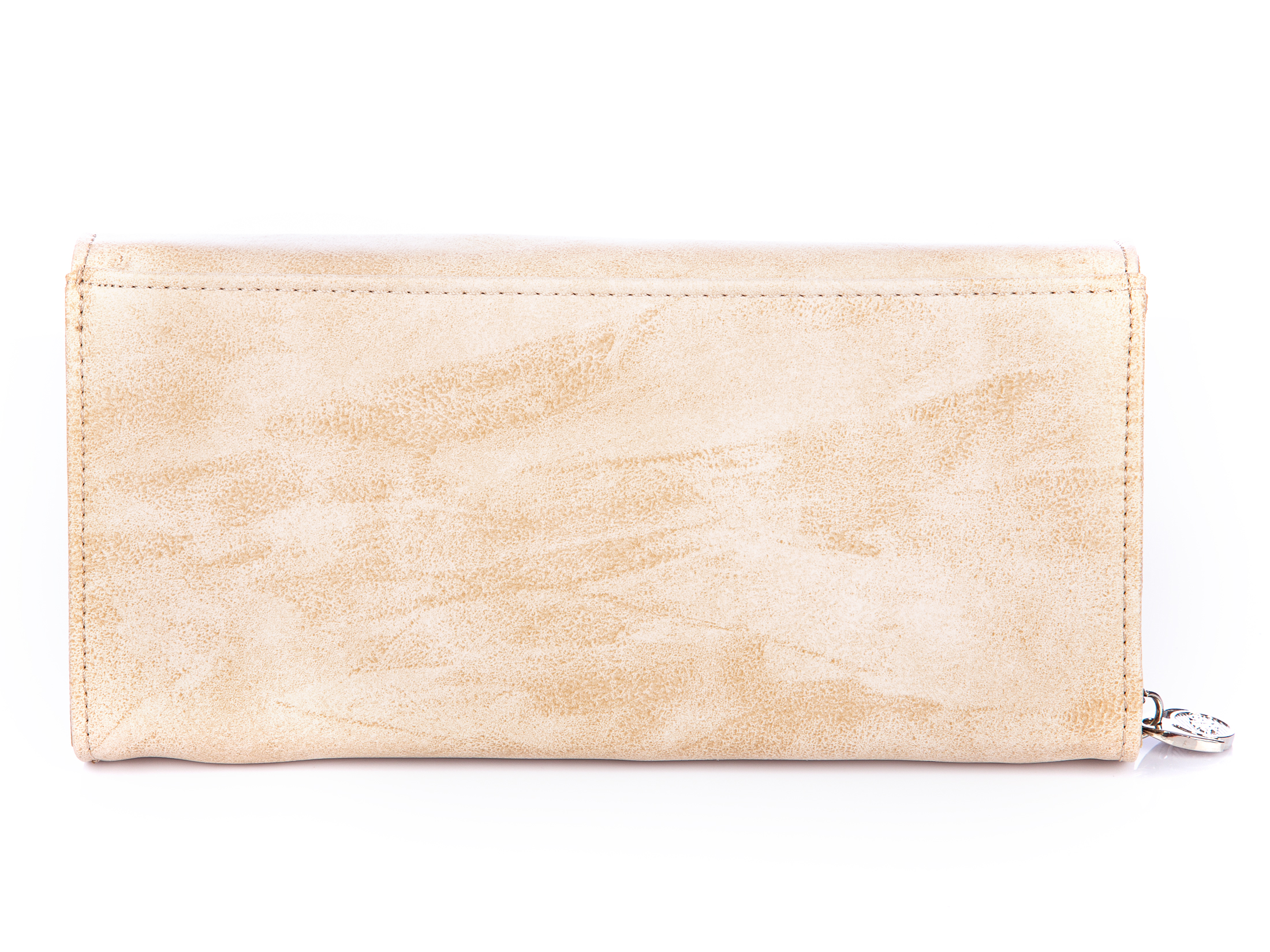 Średni kolorowy portfel damski ze skóry naturalnej Jennifer Jones